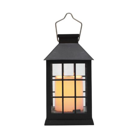 Home MXLTN1 napelemes lámpás, 1db melegfehér LED, valósághű lángeffekt, akkumulátor, 6db-os display