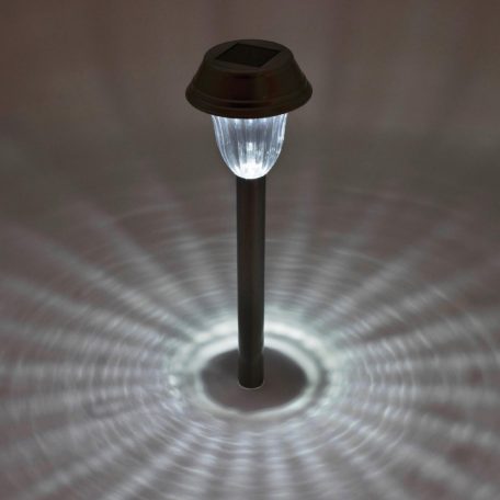 Home MX 807/4 napelemes kerti lámpa szett, 4 db, 1 db LED, fém és műanyag, automatikus