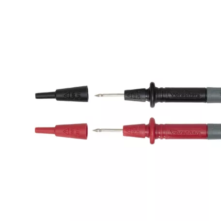 Home MZ 3S mérőzsinór szilikon szigeteléssel, hajlékony, lágy, tartós, ~145 mm markolat, 1000VCATII/1000VCATIII/ 600VCATIV, 10 A max. terhelhetőség