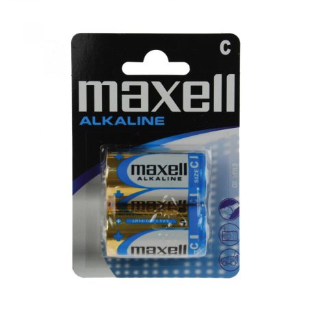 Maxell LR14 C elem, alkáli, baby, 1,5V, 2 db/csomag