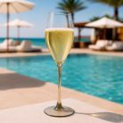 HappyGlass Miss Muse törhetetlen pezsgőspohár, 24 cl, BPA mentes, élelmiszeripari minőség, 4 db / szett