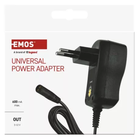 EMOS Univerzális töltőadapter 600mA