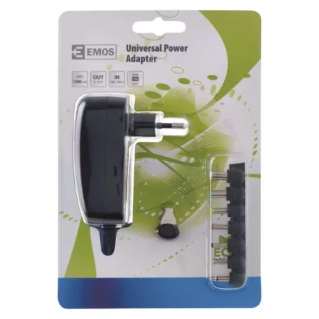 EMOS Univerzális töltőadapter 1500mA USB