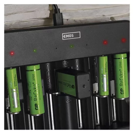 EMOS Elemtöltő BCN-60U