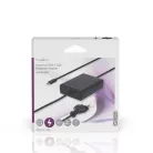 Notebook adapter | GaN | 45 W | 5 / 9 / 12 / 15 / 20 V DC | 2.25 / 2.33 / 2.92 / 3.0 A | Alkalmas erre: Notebook / Okostelefon / Tablet | Euro / C-típus (CEE 7/16)