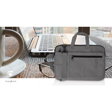 Notebook táska | 15 - 16" | Viselhető öv | 8 Rekesz | 30 mm | 285 mm | 410 mm | Poliészter