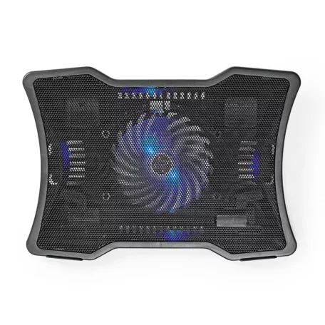 Notebook Állvány | Ventilátorok száma: 1 | USB-áramellátású | Szögek száma: 2 | 17 " | 1500 rpm | LED