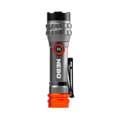   NEBO DAVINCI™ 450L FLEX elemlámpa, 6x-os zoom, alumínium test, IPX4, 600mAh Li-ion akku, max. 450 lumen