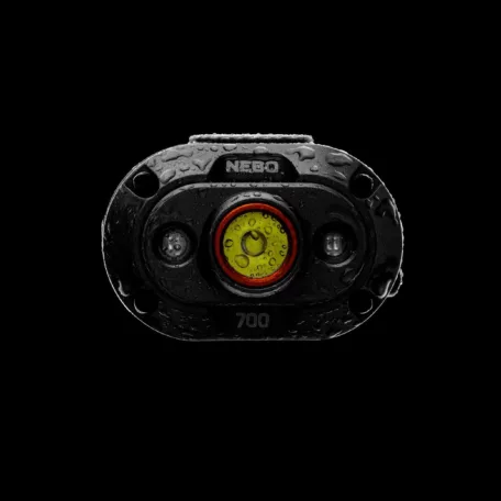 NEBO NEB-HLP-0044-H MYCRO 700 fej- és sapkalámpa, 700 lumen, 6 világítási mód, akkumulátor, víz- és ütésálló