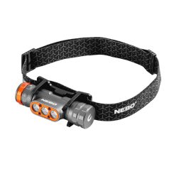   NEBO NEB-HLP-1001-G Transcend 1500, Fejlámpa, 1500 lm - 30 lm, 5 üzemmód, Smart Powr Control, IPX7, 3200 mAh