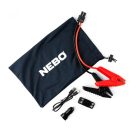 NEBO NEB-PBK-0003-G Assist Jump Starter, 1200 A, 44,4 Wh akkumulátor, 2x USB-A (2,1 A), 1x USB-C (20 W), 200 lm, indítás rásegítő