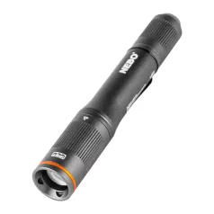   NEBO NEB-POC-0006-G Columbo 100 zseblámpa, 100 lm - 35 lm, IP67, 4x zoom, acél zsebcsipesz