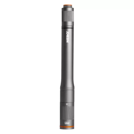 NEBO NEB-POC-0007-G Columbo 150 zseblámpa, 150 lm - 45 lm, IP67, 4x zoom, acél zsebcsipesz