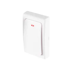   Home NVKP 01 elem nélküli távkapcsoló, csengők és hálózati kapcsolók bővítéséhez, 120 m hatótáv, víznek fokozottan ellenálló, kinetikus energia