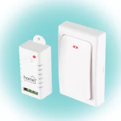   Home NVK SWITCH vezeték és elem nélküli lámpakapcsoló, 230 V~ / 3000 W / 13 A, kinetikus energia, 100 m hatótáv, rezisztív terhelés kapcsolására