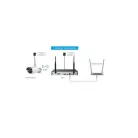 Pro Vision Like FULL HD WIFI-s komplett 8 kamerás megfigyelő rendszer 1080p 3,0MP-s kamera 8 db Vezeték Nélküli IP Kamerás Rendszer szett nvr ip wifi