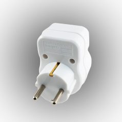   Home NVT 1/WH túlfeszültség védett hálózati aljzat, gyermekvédelemmel ellátva,  túlfeszültségvédelem 4500 A-ig, IP20 kivitel, max.3680W, fehér