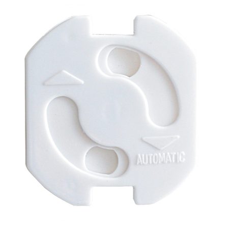 Home NV 10 gyermekvédő hálózati aljzatba, minden védőérintkezős aljzatban alkalmazható, megakadályozza a közvetlen kontaktust, 6db/csomag, fehér