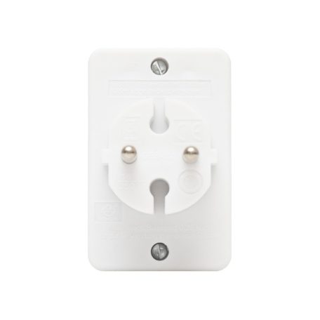 Home NV 23/WH hálózati elosztó, 3 EURO aljzat gyermekvédelemmel ellátva, max. 3 x 500 W, fehér