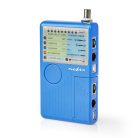 LAN mérő eszköz | Vezetékes | 180 m | LED jelző | Elemes Áramellátás