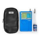 LAN mérő eszköz | Vezetékes | 180 m | LED jelző | Elemes Áramellátás