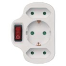 EMOS Elosztó 3 aljzat kapcsolható