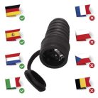 EMOS  gumis lengő dugalj IP44