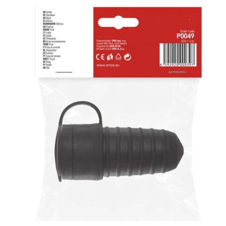 EMOS  gumis lengő dugalj IP44