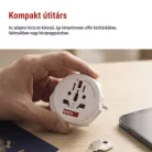 EMOS Utazóadapter Európába látogató külföldieknek