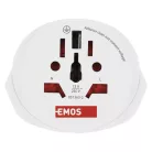 EMOS Utazóadapter Európába látogató külföldieknek