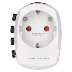EMOS Utazó adapter P0056N fehér