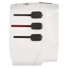 EMOS utazó adapter P0056U fehér, 1×USB-C, 1×USB-A