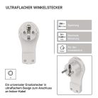 EMOS Dugvilla 90° IP20 16A/250V