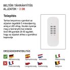 EMOS Távírányítású aljzat IP20 SCHUKO