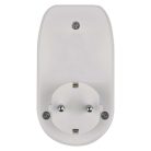 EMOS Aljzat 2xUSB SCHUKO, fehér