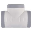 Aljzat elágazó 2×, 1×USB-A+1×USB-C, fehér-szürke