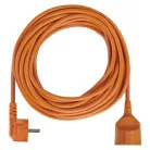 Hosszabbító 10 m / 1 aljzat / narancssárga / PVC / 250 V / 1,5 mm2