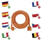 Hosszabbító 20 m / 1 aljzat / narancssárga / PVC / 250 V / 1,5 mm2