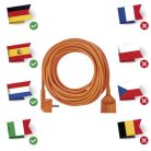 Hosszabbító 25 m / 1 aljzat / narancssárga / PVC / 250 V / 1,5 mm2