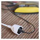 Hosszabbító 3 m / 1 aljzat / fehér / PVC / 1,5 mm2