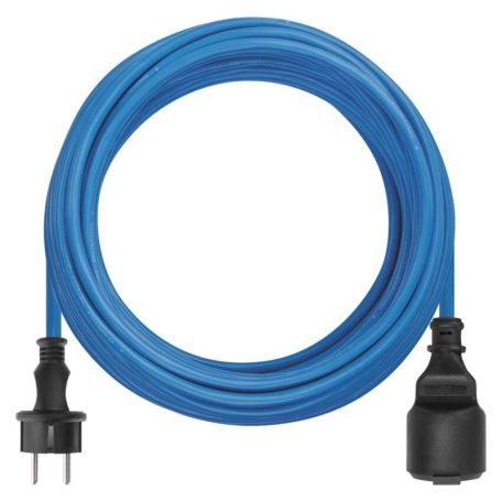 Fagyásálló hosszabbító kábel Cord 10 m / 1 socket / black / PVC / 230 V / 1,5 mm2
