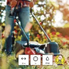 Hosszabbító 10 m / 1 aljzat / fekete / gumi-neoprén / 250 V / 2,5 mm2