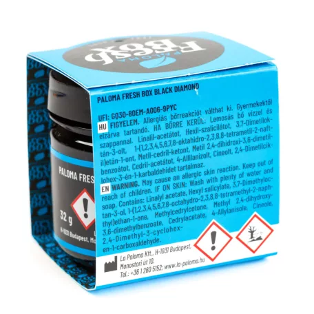 Illatosító - Paloma Fresh box - Black diamond - 32 g