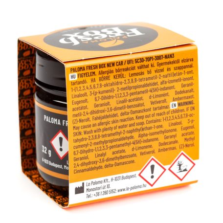Illatosító - Paloma Fresh box - New car - 32 g