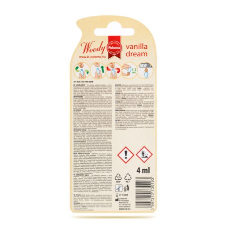Illatosító - Paloma Woody - Vanilla - 4 ml