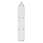 Hosszabbító 3 m / 6 aljzat / fehér / PVC / 1,5 mm2