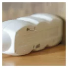 Hosszabbító 3 m / 6 aljzat / fehér / PVC / 1,5 mm2
