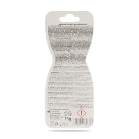 Illatosító - Paloma Happy Bag - Black Diamond