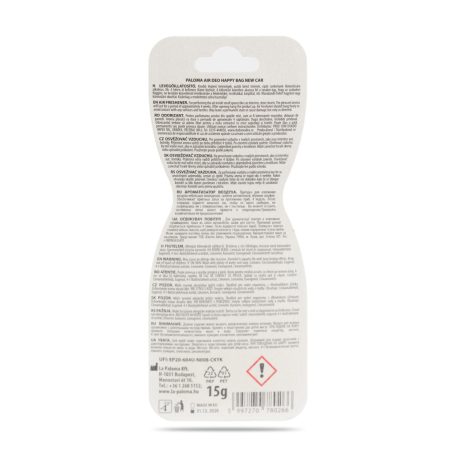 Illatosító - Paloma Happy Bag - New Car