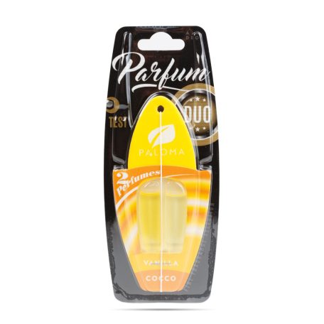 Illatosító - Paloma Duo Parfüm - Vanilla and Cocco - 2 x 3 ml